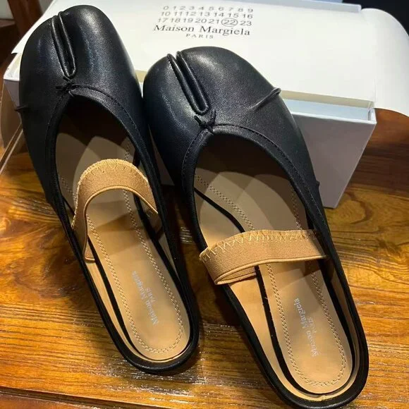 Maison Margiela Tabi Ballet Flats Black 39 - New With Box